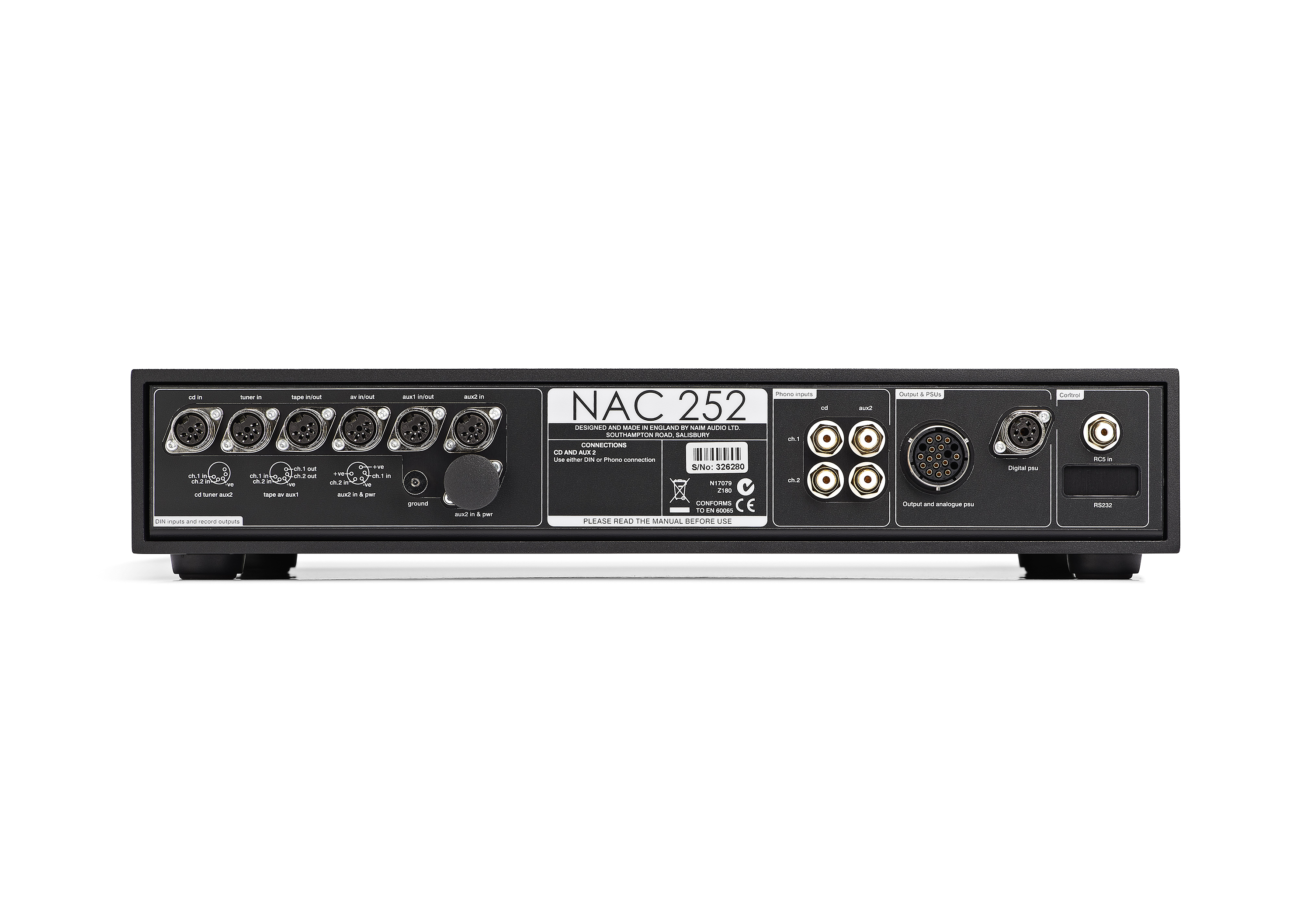 NAC 252 Separate Preamplifier NAC 252 Separate Preamplifier