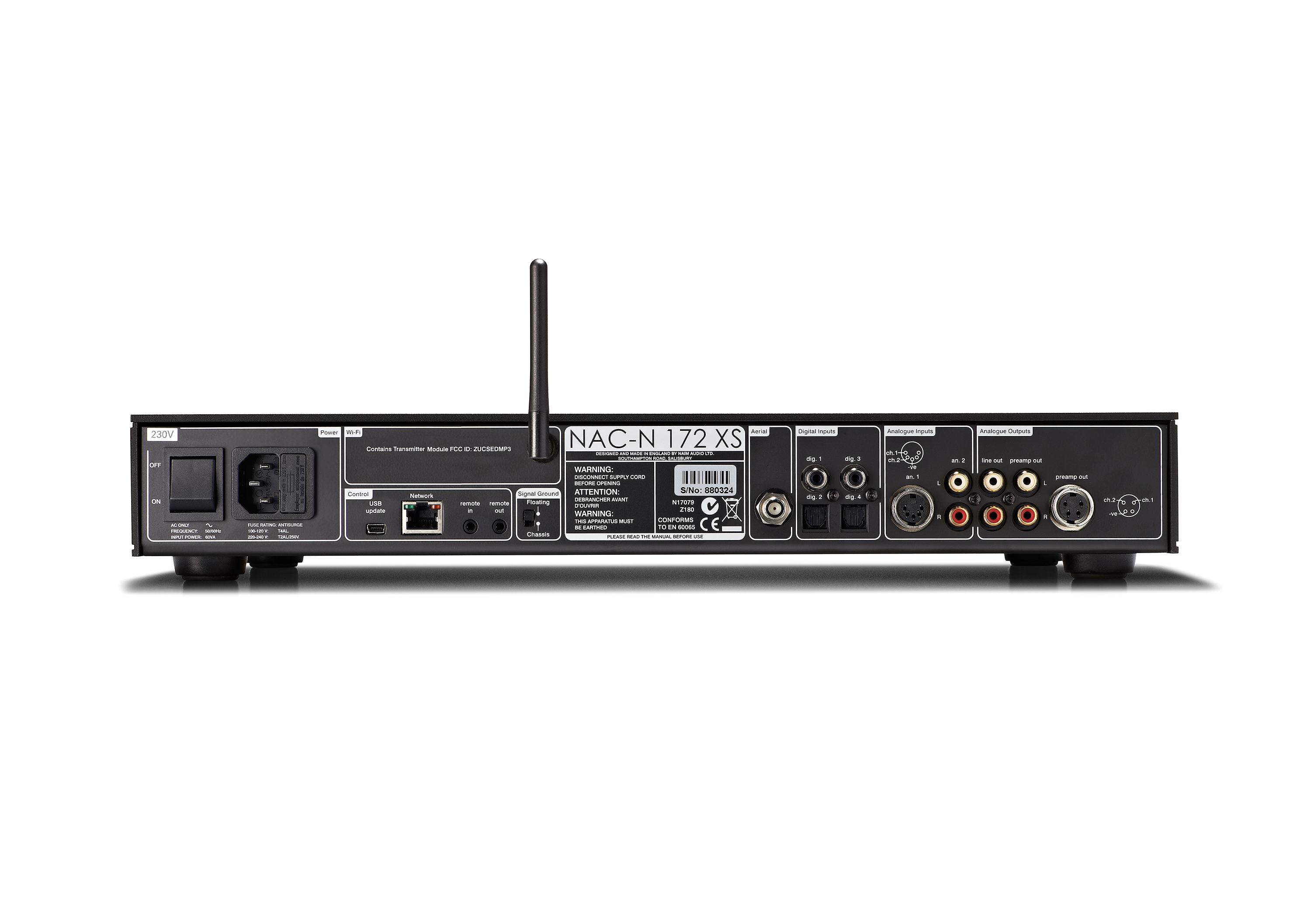 NAC-N 172 XS Preamplifier And Music Streamer NAC-N 172 XS Preamplifier And Music Streamer