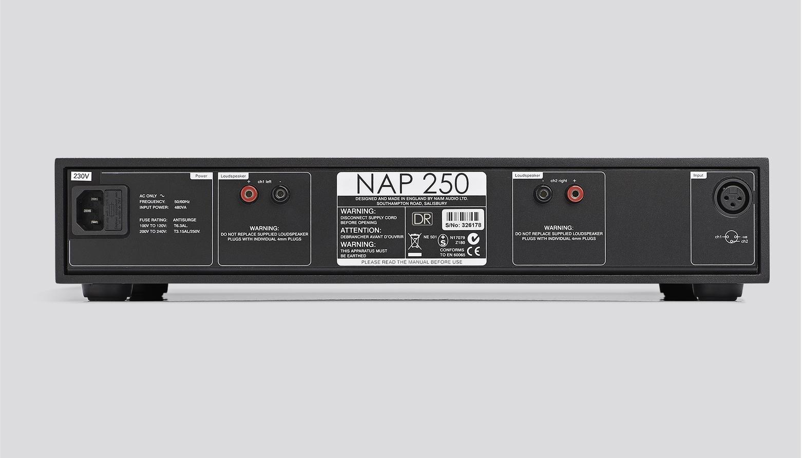 NAP 250 power amplifier